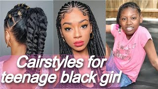 Cute ? hairstyles for teenage black girl