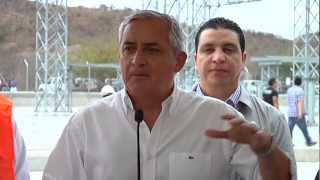 Amplian proyecto de energía eléctrica San Agustin, El Progreso