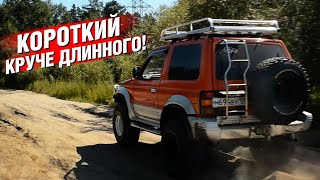 Mitsubishi PAJERO II - ЛУЧШИЙ ТРЕХДВЕРНЫЙ ВНЕДОРОЖНИК