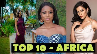 Miss World 2019 - Top 10 (Africa)