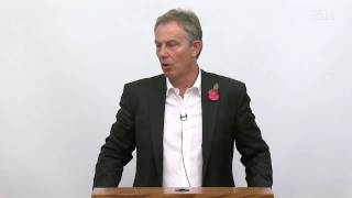 Faiths and Poverty Alleviation, Tony Blair