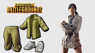 Yellow Tracksuit Top, Pants and Bloody Sneakers skins [PlayerUnknown's Battlegrounds]