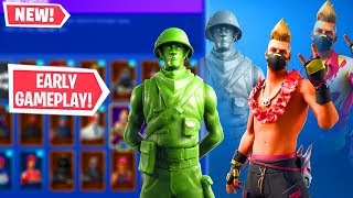 The New SUMMER DRIFT and PLASTIC PATROLLER Gameplay in Fortnite! (EARLY GAMEPLAY)