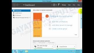 GAYATRI COMPUTERS-HYD-Windows 2012-How to install Windows Server 2012