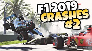 F1 2019 CRASHES #2