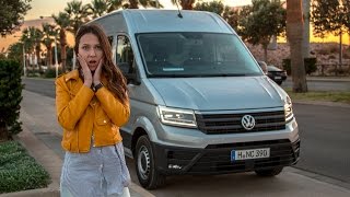 Как я КАТНУЛА на Volkswagen Crafter 2017. Тест-драйв.
