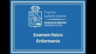 Examen físico - Enfermería