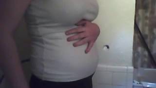 visible enema water inflation
