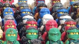LEGO Ninjago COMPLETE Ninja Suit Collection UPDATED!