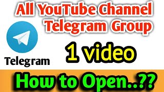 Telegram Group (all channel 1 video)? all issue and problem solved TNPSC YouTube channels links and