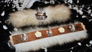 DIY Браслеты из меха. Стильно и оригинально. Мастер класс \ Bracelets made of fur