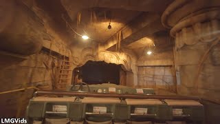 Alone on Indiana Jones Adventure: Temple of the Forbidden Eye ride | Disneyland park | Low Light POV