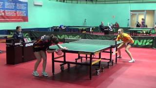 Екатерина КУЧЕНКОВА - Дарья ДУЛАЕВА (Полная версия), Настольный теннис, Table Tennis