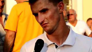 Leszek Nowosielski i Miroslav Bożok po meczu z Polonią Warszawa
