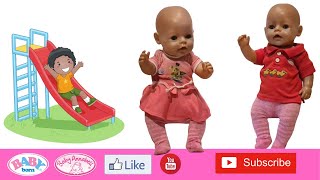 Baby Born - Jdeme na hřiště / Baby Doll. Panenky miminka.
