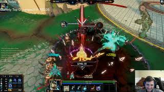 Smite - Talk about pele and baron - Grandmaster Ranked 1v1 Duel Anubis VS Chronos