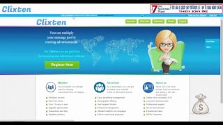 Заработок без вложений Clixten лучший БУКС 2016 года платит Bitcoin