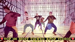 Top 100 Most Viewed K-Pop Videos of All Time (June, 2015)