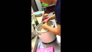Hainanese Chicken Rice Ball in Melaka