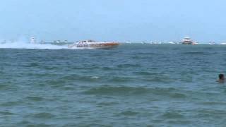 Watt-Ahh Boat Racing Off of Lido Key (Sarasota Powerboat Grand Prix)