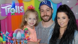 DIY TROLLS BIRTHDAY PARTY | Lacey's 3rd Birthday Celebration + Trolls Birthday Party Ideas!!