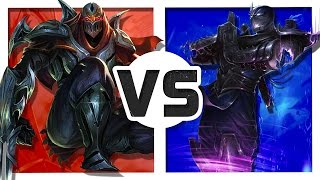 Zed vs Shen (Rap Battle)