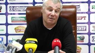 Прес-конференція Анатолія Демяненка. Волинь - Динамо