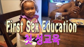 FIRST SEX EDUCATION 아이의 첫 성교육 | STRUGGLES OF A STAY-AT-HOME MOM 2016 Vlog ep.63
