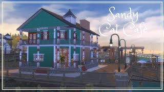 Crazy Cat Cafe | The Sims 4 Cats & Dogs: Speed Build