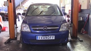Opel Meriva 2005 1.7DTI  Замена генератора.