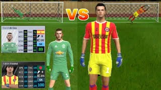 David de Gea VS Tallest Goalkeeper 255cm ● Penalty Shootout ● Dream League Soccer 2019