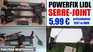 serre joint powerfix lidl