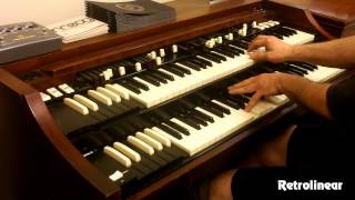 Joe Pantano Killing it on the Hammond Organ - A-100 Restoration by Retrolinear