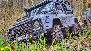БИТВА МОНСТРОВ. MERCEDES G-Class vs TOYOTA Prado vs LAND ROVER Defender. OFF-ROAD