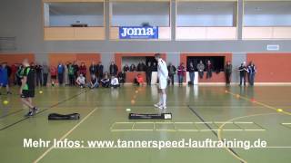 Tanner Speed - Koordinationstraining im Fußball - Übung 4 - Hopser