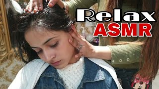 ASMR Head massage therapy | Relax yourself with Amazing massage ASMR | Indianmassage | ASMR barber