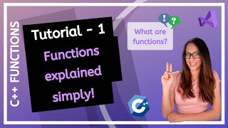 C++ FUNCTIONS (2020) - What are functions? PROGRAMMING TUTORIAL