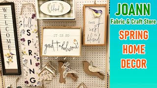 JOANNS SPRING HOME DECOR  2020 I OUTDOOR GARDEN DECOR SHOP WITH ME