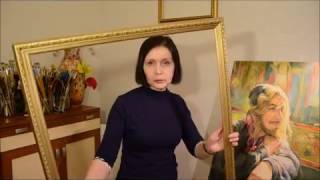 Как оформить картину в багет, как повесить картину  на стену красиво