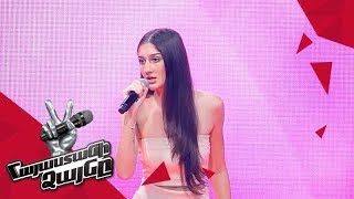 Diana Petrosyan sings 'Shape of You' - Blind Auditions - The Voice of Armenia - Season 4
