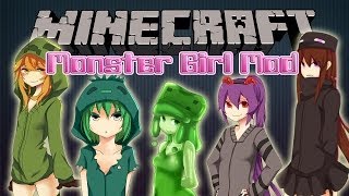 Обзор модов Minecraft #17: ЖЕНЩИНА МОНСТР Oo (Monster Girl Mod 1.7.2)