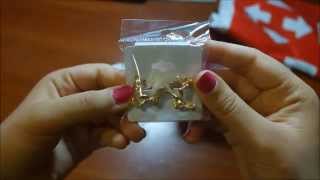 Серьги гвоздики (каффы) котики, зайчики и слоники)  earring