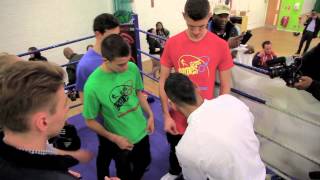 Amir Khan Behind The Scenes- Coca Cola with Street Games