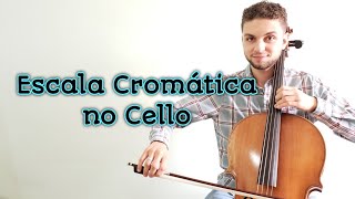 Como fazer ESCALA CROMÁTICA no CELLO | Aulas de Violoncelo Online