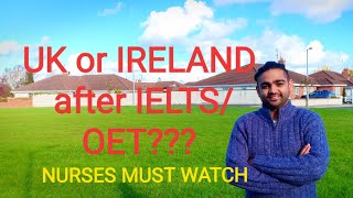 UK or IRELAND  after IELTS/ OET????|VLOG-7| JIJIN GEORGE NEDUMKUZHY