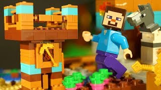 ДОМ для ЛЕГО НУБика Майнкрафт Ниндзяго Мультики LEGO Minecraft - Видео Мультфильмы для Детей