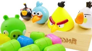 Игры Энгри Бердз. Видео для детей с игрушками