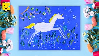 Как нарисовать Единорога /Рисуем лошадку/ Уроки рисования