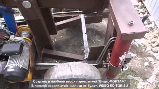 установка для монтажа винтовых свай