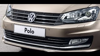 Снятие переднего бампера Polo Sedan